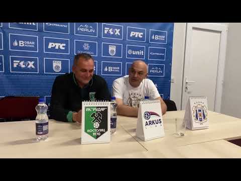 ARKUS liga Plej Of 11. kolo / Rudar - Šamot 65 / Izjave aktera meča nakon utakmice