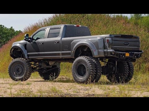 Custom Lifted Ford Super Duty F450 Dually