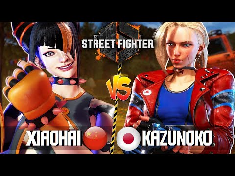 Street Fighter 6 - Xiaohai (JURI) V'S Kazunoko (CAMMY) - STF 6