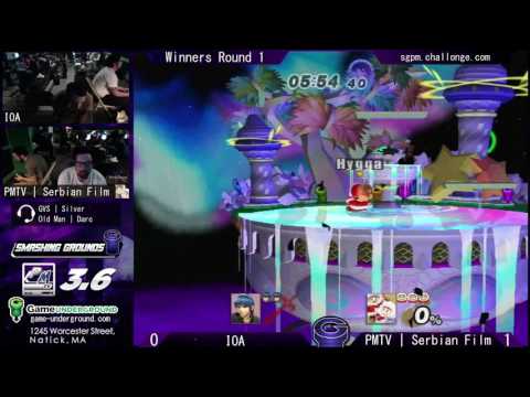 SG at GU 14.6 WR1: IOA (Marth, Fox) vs. Serbian Film (Ice Climbers)