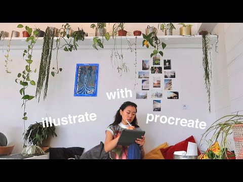 easy procreate illustration tutorial