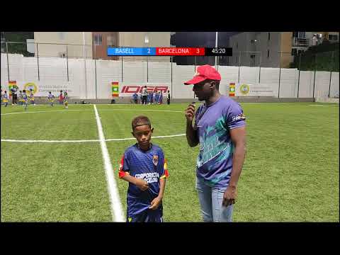 CORPORACIÓN BARCELONA VS BASELL TURBACO - LIGA DE FÚTBOL DE BOLÍVAR - CATEGORÍA U9B - ALAMEDA #3