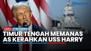 Konflik AS-Houthi Memanas! AS Kerahkan Kapal Induk USS Harry Truman ke Timur Tengah