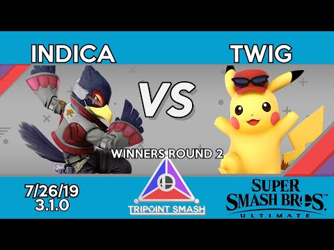 Tripoint Smash 70 - Winners Round 2 - indica(Falco) Vs. twig(Pikachu)