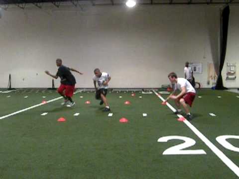 Agility Reaction Cone Drill
