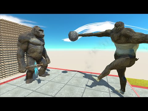 Titan Beast Throws Giant Stone - Animal Revolt Battle Simulator