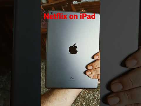 Netflix on Apple iPad 9th Generation March 2023
