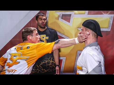 'Shamokin Thunder Clap' vs 'the Guardian' at SlapFIGHT