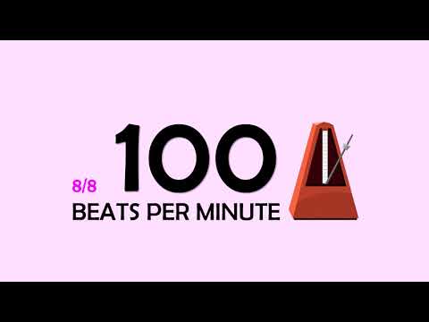100 BPM 8/8 Metronome