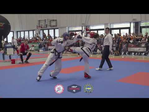 Yra Labrie GER vs Daryna Korolovych UKR - Female Senior Sparring -55KG Final