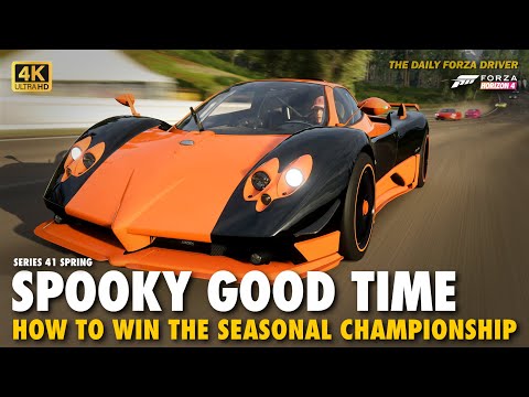 How to win SPOOKY GOOD TIME | with tune | Series 41 Spring | Forza Horizon 4