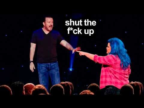 When Disrepectful Karens Get Destroyed by Ricky Gervais