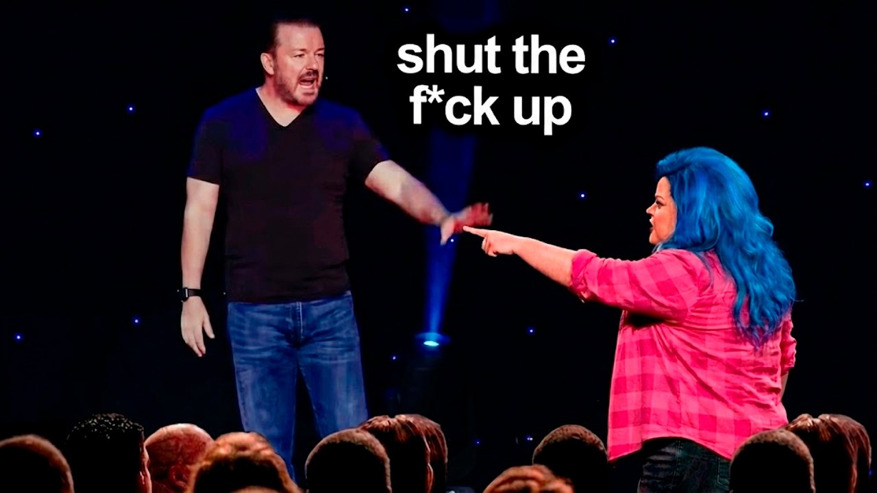 When Disrepectful Karens Get Destroyed by Ricky Gervais
