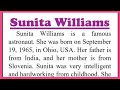 Sunita Williams Essay In English 205 Words Speech Or Paragraph