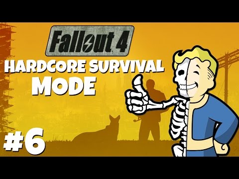 Fallout 4: Hardcore Survival Mode Playthrough - Part 6 - Saving Nick Valentine