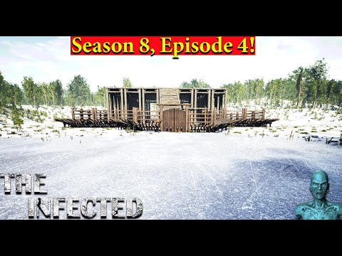 The Infected Season 8 Episode 4, Swarm Night, walls, spike traps, and more!