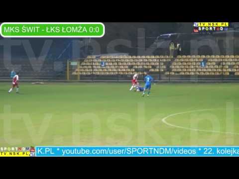 tv.nsk.pl 2017-04-07 MKS Świt Nowy Dwór Maz. - ŁKS 1926 Łomża 0:0 akcja 4 Łomża