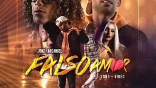 falso Amor - Jon Z &amp; Arcangel (Lyrics)