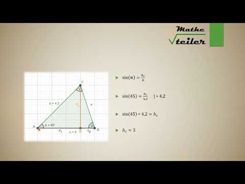 03 EV Allgemeine Dreiecke berechnen