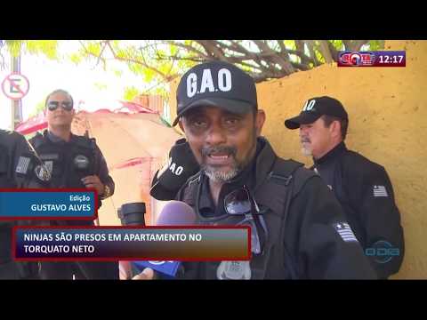 ROTA DO DIA 16 10  Foragidos saÌƒo presos em apartamento no Torquato Neto