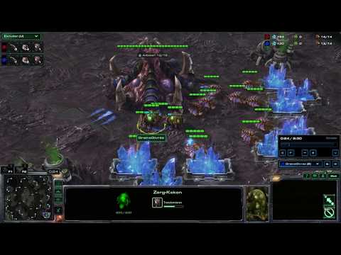Starcraft 2 - Zergling Rush (Zerg vs. Zerg)