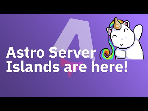 Mixing Static and dynamic with Astro Server Islands