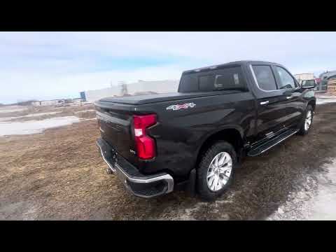 2021 Chevrolet Silverado 1500 Crew Cab Short Box 4-Wheel Drive LTZ in Black for sale at Selkirk GM in Selkirk, MB