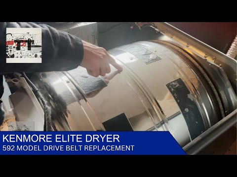 Kenmore Elite Dryer Belt Replacement | How To