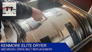 Kenmore Elite Dryer Belt Replacement — How To