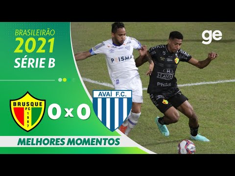 BRUSQUE 0 X 0 AVAÍ | MELHORES MOMENTOS | 22ª RODADA BRASILEIRÃO SÉRIE B 2021 | ge.globo