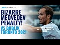 Daniil Medvedev Gets Bizarre Hindrance Penalty After CRAZY Point With Bublik In Toronto! ?