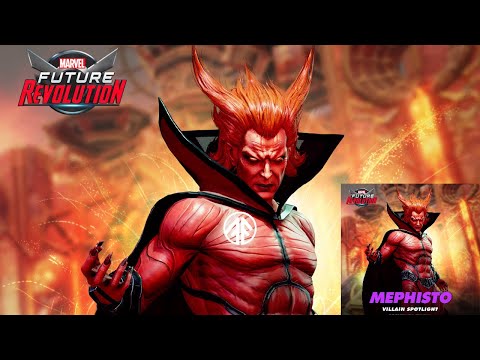 Marvel Future Revolution : Mephisto BOSS Fight | Scarlet Witch Gameplay