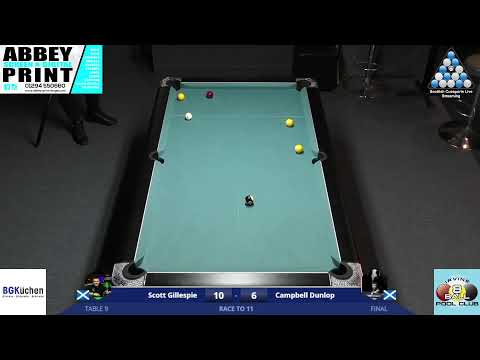 Ayrshire Open Final - Scott Gillespie v Campbell Dunlop