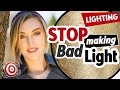 How to use a REFLECTOR the right way!  STOP using REFLECTORS to make bad outdoor portrait lighting