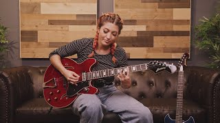 Video thumbnail for Lexii Lynn Frazier Jams with the Harmony H72 Reissue by Harmony Guitars