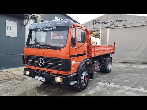 MERCEDES BENZ 1619 K 4x2 meiller tipper - FIŠ TRUCKS SLOVENIA