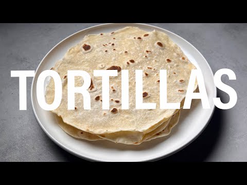 Wrap Teig (Tortillas) selber machen | Rezept
