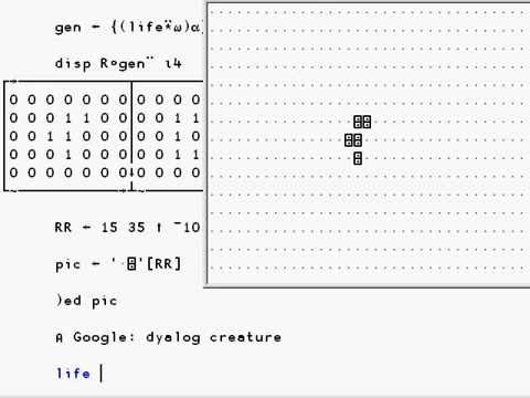 Conway's Game Of Life in APL
