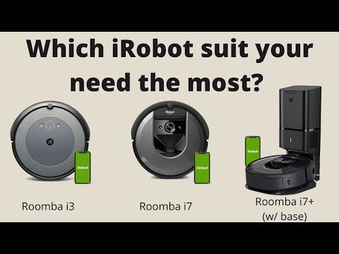 image-What is the difference between the i3 and i7 Roomba?