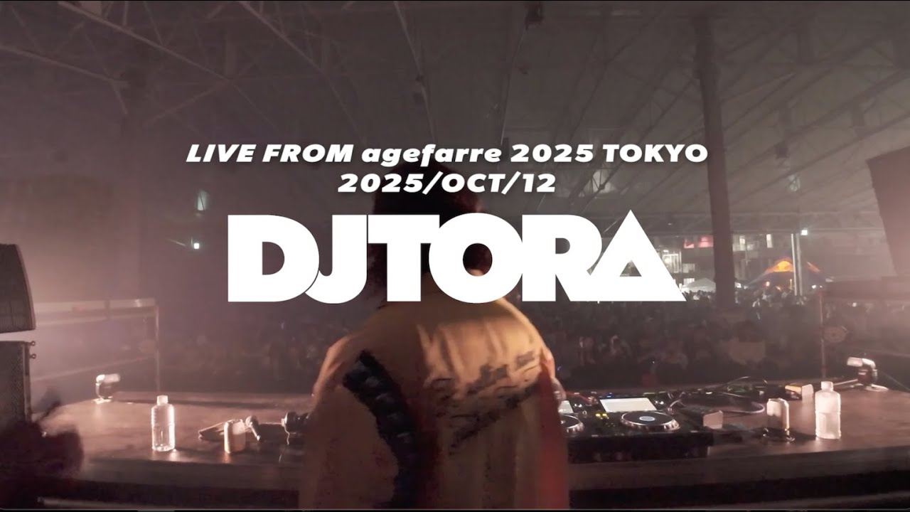 DJ TORA Live at the agefarre 2025 TOKYO -TRANCE CLASSICS SET-