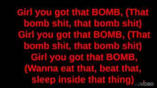 Trey songz - Bomb a.p WITH LYRICS