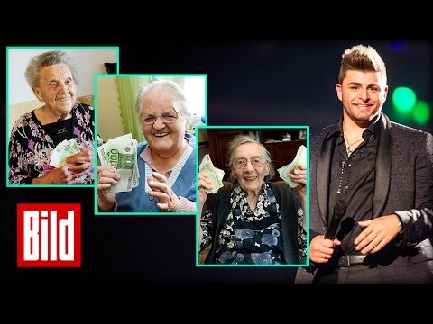 Severino DSDS Gewinner - Opfer kriegen Geld - BILD sammelt (Seeger / Betrug / Euro / Senioren)