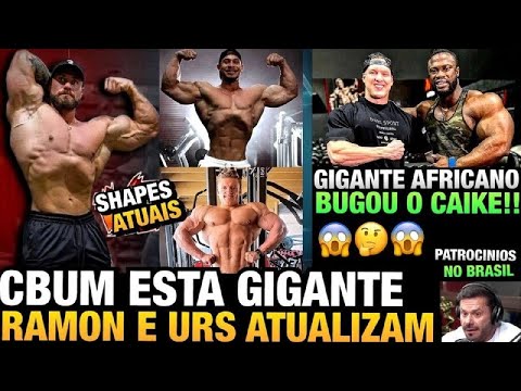 CBUM ESTÁ GIGANTE - RAMON MOSTRA SHAPE E O URS TAMBÉM - CAIKE PRO BUGOU COM SIBUSISO KOTELO