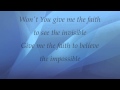 Faith To Believe