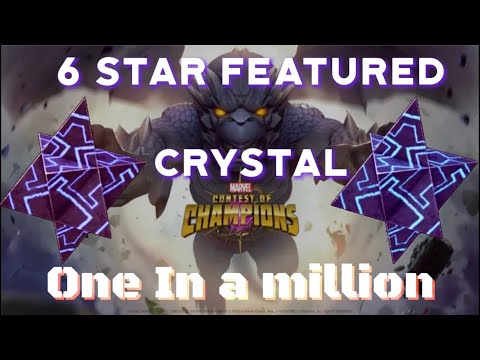 6 Star Featured Crystal Opening | One In a Million - Marvel contest of champions