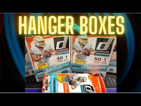 2021 Donruss Football Hanger Box Break 4 Boxes ** Inserts and Rookies Galore! **