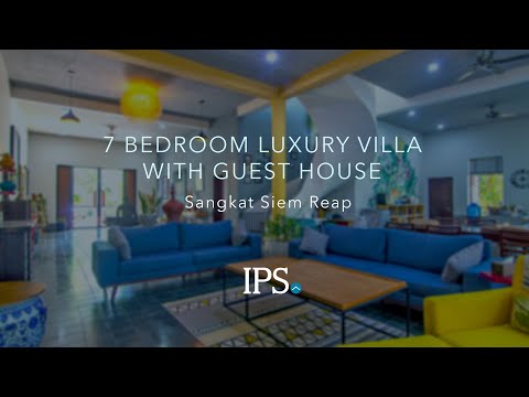 7 Bedroom Luxury Villa with Guest Apartments For Sale - Sangkat Siem Reap, Siem Reap thumbnail