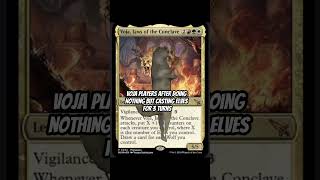 cast elves.. then you cast maskwood nexus.. wait hold on now #commander #mtg #edh #magicthegathering