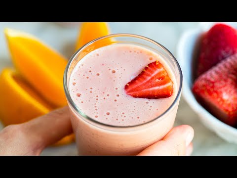 Easy Strawberry Smoothie Recipe