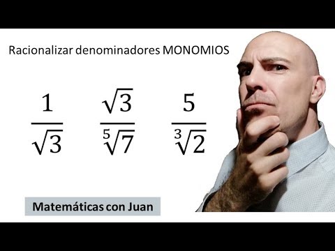 ▷ Racionalización de denominadores monomios. Ejercicios resueltos